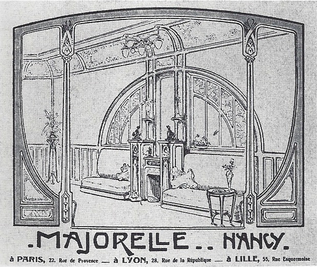 Majorelle Writing Desk and Chair